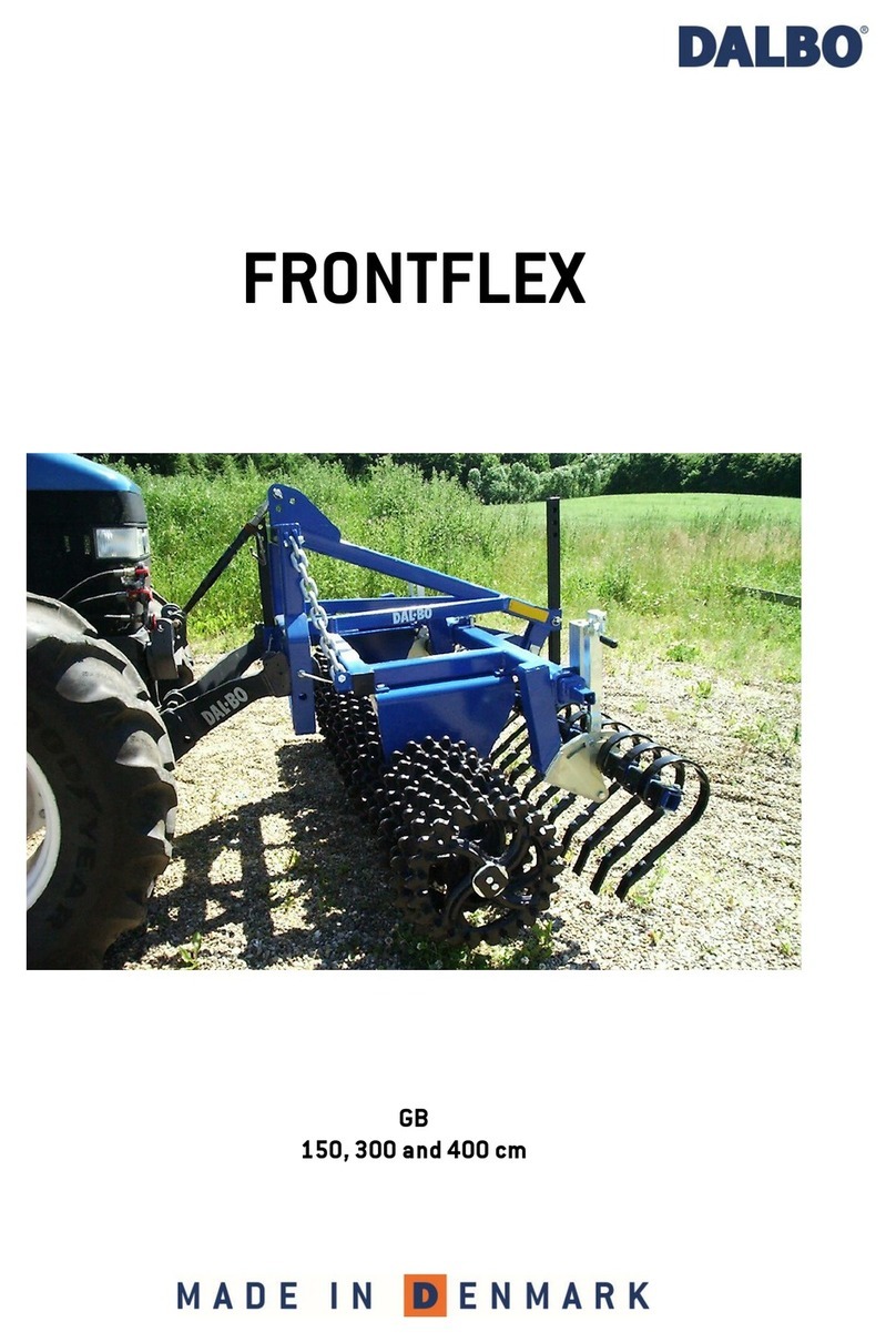 DALBO FRONTFLEX Manual de usuario