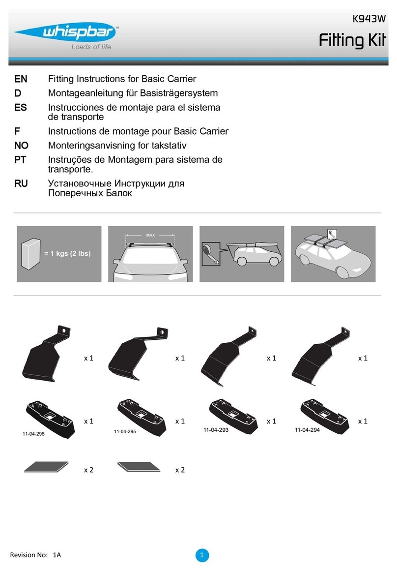 Whispbar K943W Manual de usuario