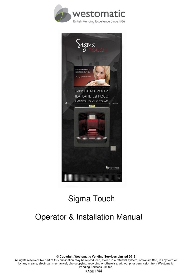 Westomatic Sigma Touch Manual de usuario Westomatic Sigma Touch Manual de usuario