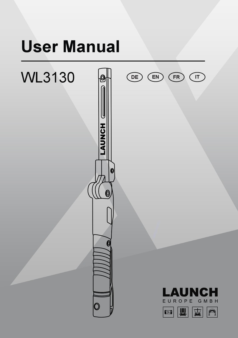 Launch WL3130 Manual de usuario