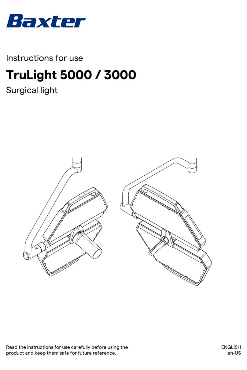 baxter TruLight 5000 Manual de usuario baxter TruLight 5000 Manual de usuario
