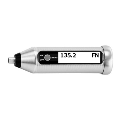 NDT FERRITE-CHECK 110 Manual de usuario