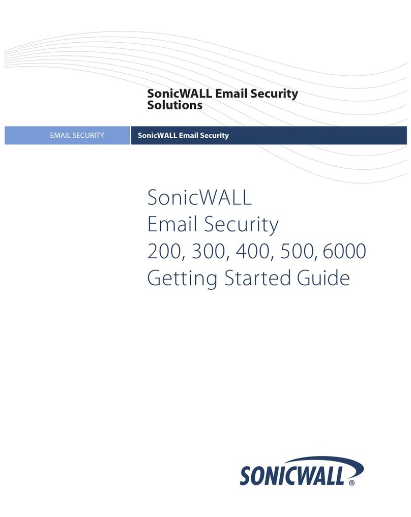 SonicWALL Email Security 200 Manual de usuario