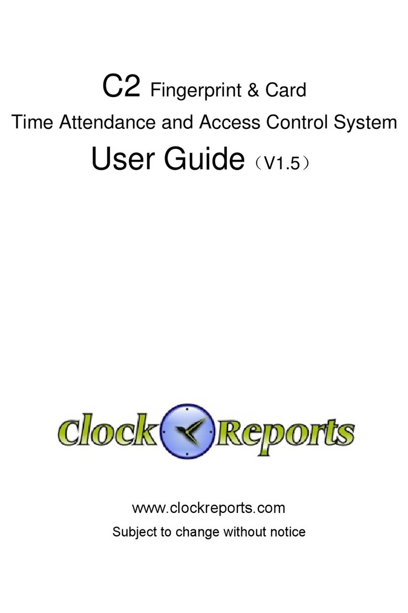 ClockReports C2 Manual de usuario