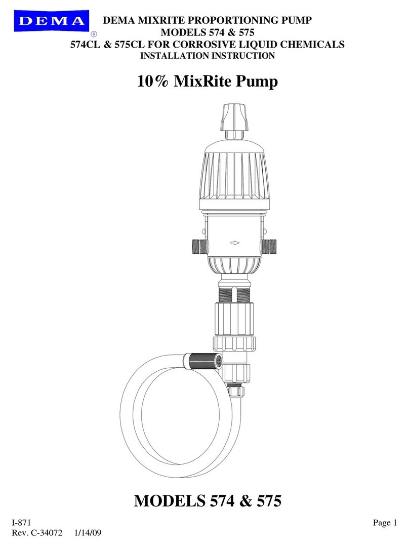 DEMA 574 Manual de usuario