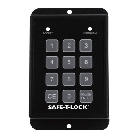 SSI SAFE-T-LOCK Manual de usuario