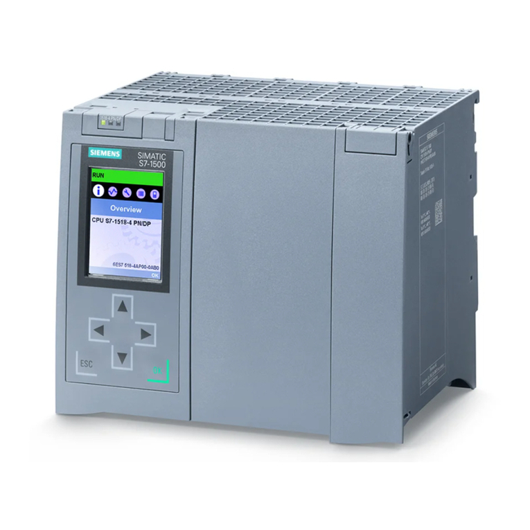 Siemens Simatic S7-1500 Documento técnico