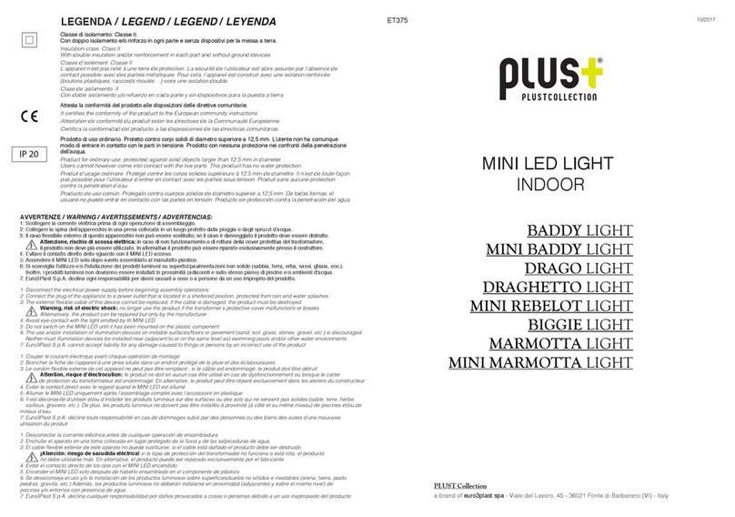 Plust BADDY LIGHT Guía