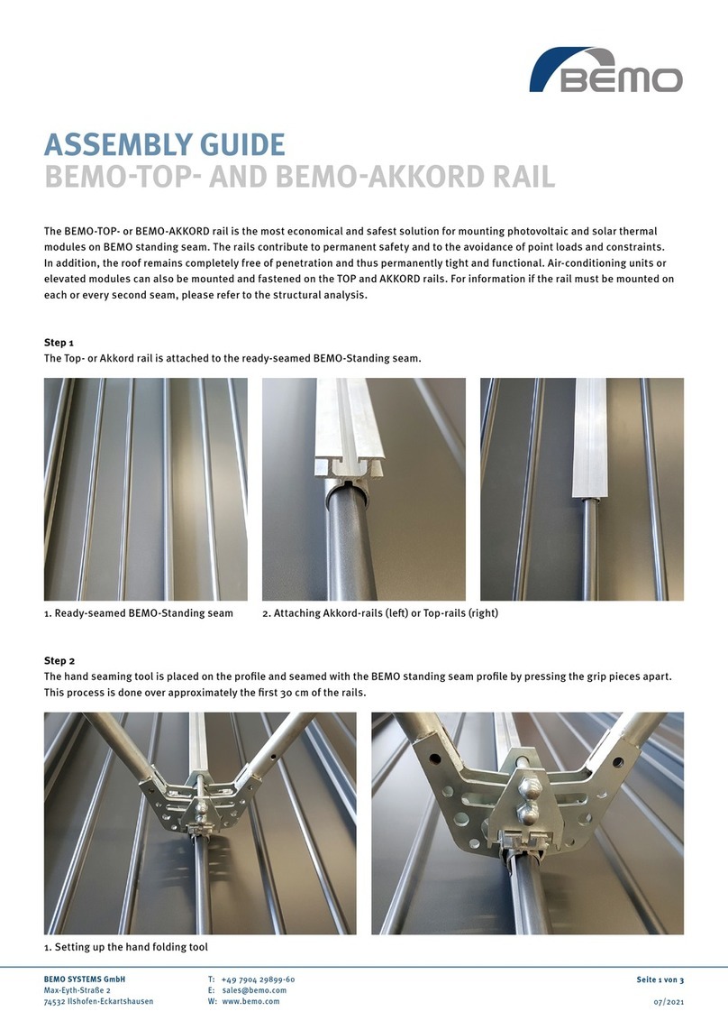 Bemo BEMO-TOP Manual de usuario