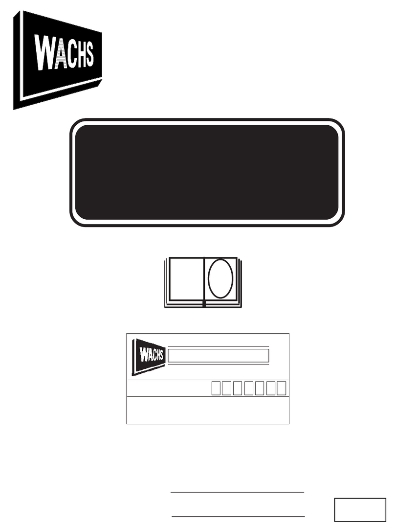 Wachs POW-R-DRIVE II Manual de usuario