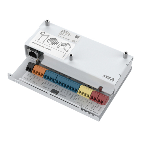 Axis A1210-B Manual de usuario Axis A1210-B Manual de usuario