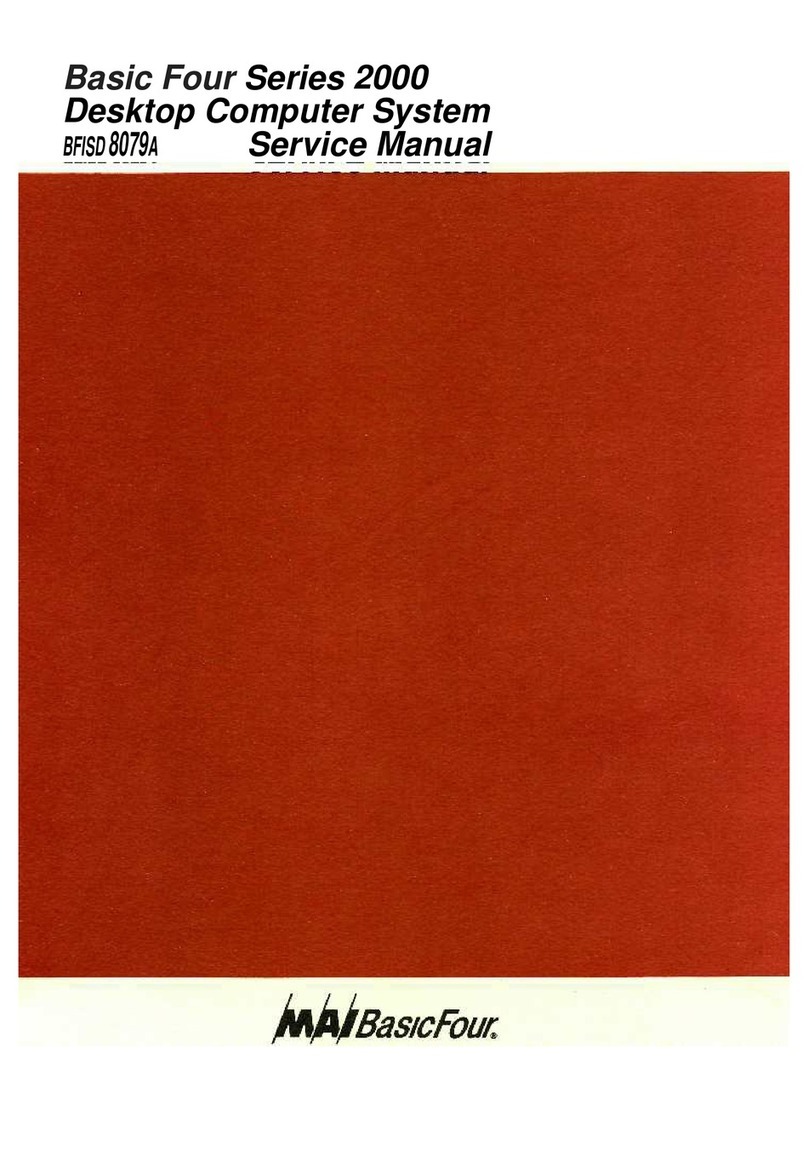MAI Basic Four 2000 Series Manual de usuario
