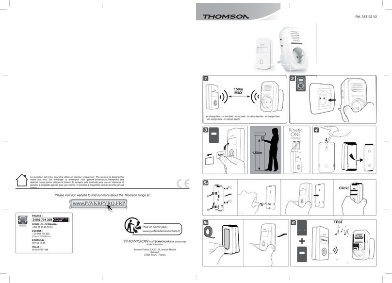 THOMSON 513132 Manual de usuario
