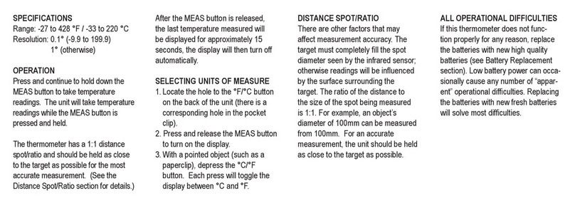 Traceable 4480 Manual de usuario