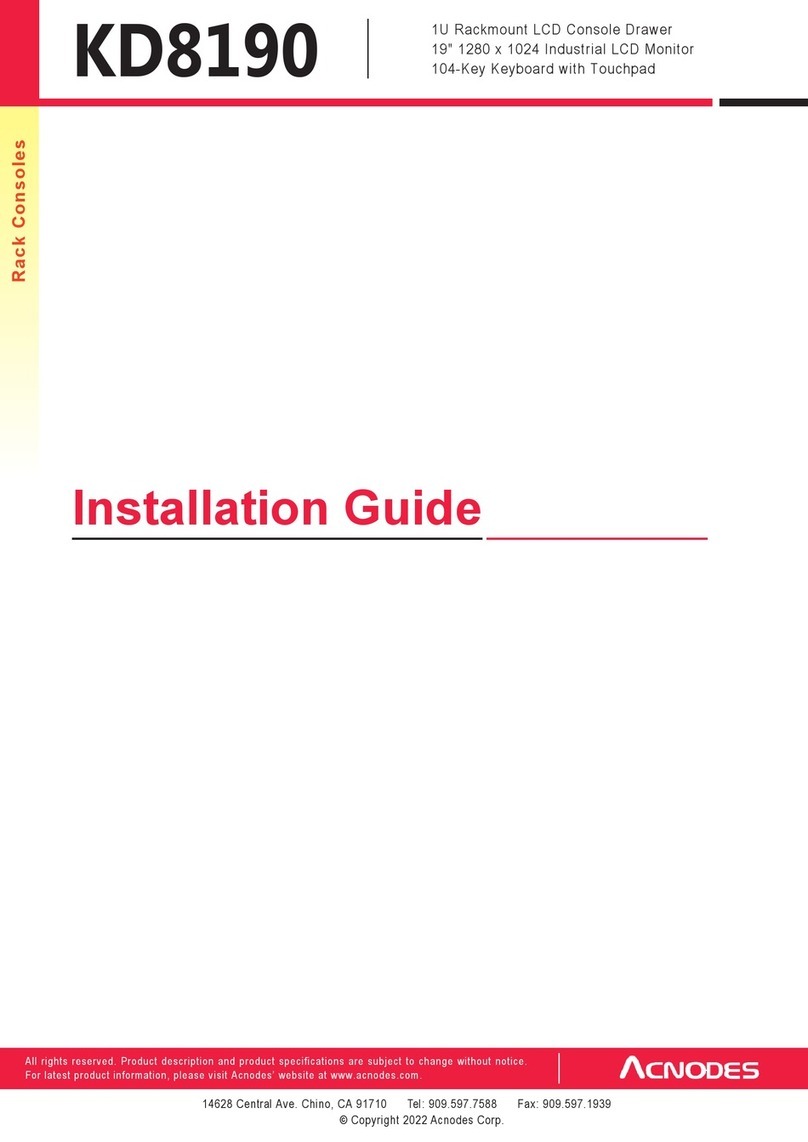 Acnodes KD 8190 Manual de usuario