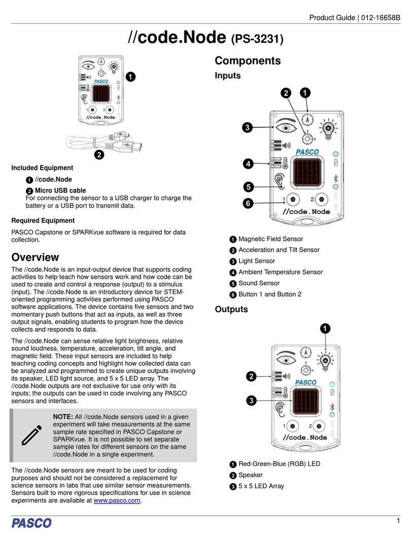 PASCO code.Node Manual de usuario