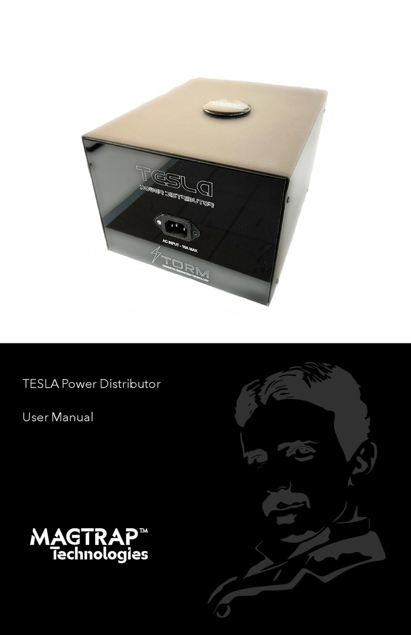 MAGTRAP Technologies TESLA Manual de usuario