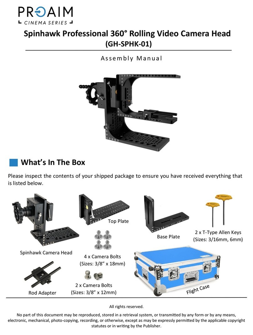 PROAIM Spinhawk Professional Manual de usuario