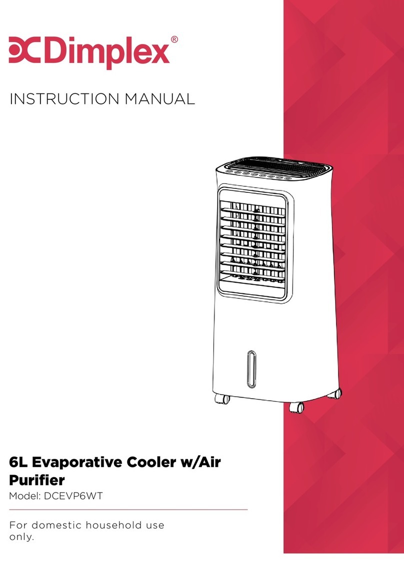 Dimplex DCEVP6WT Manual de usuario