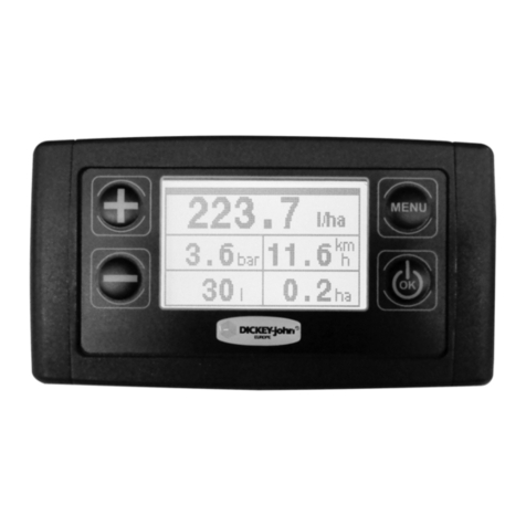 Dickey-John CSS 110 Manual de usuario