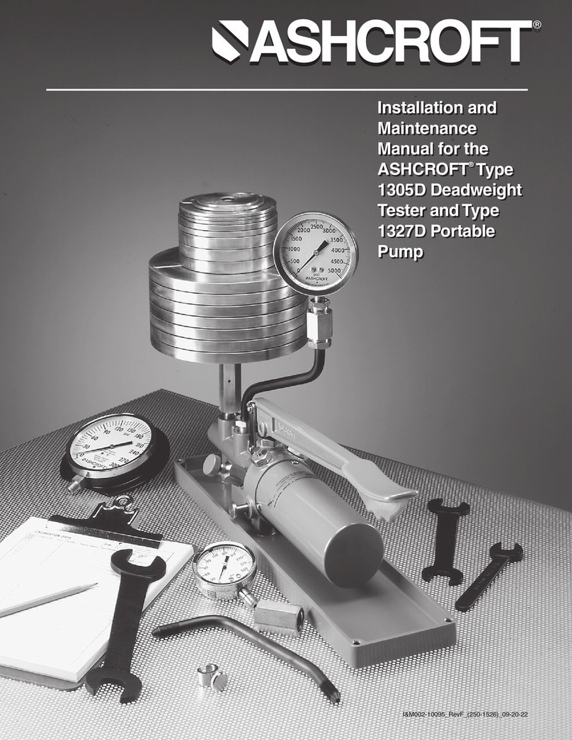 Ashcroft 1327D Manual