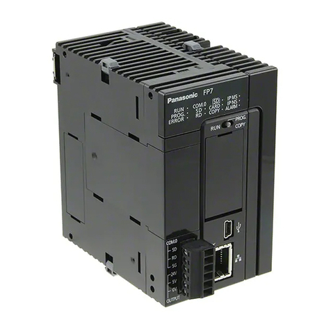 Panasonic FP7 Series Manual de usuario