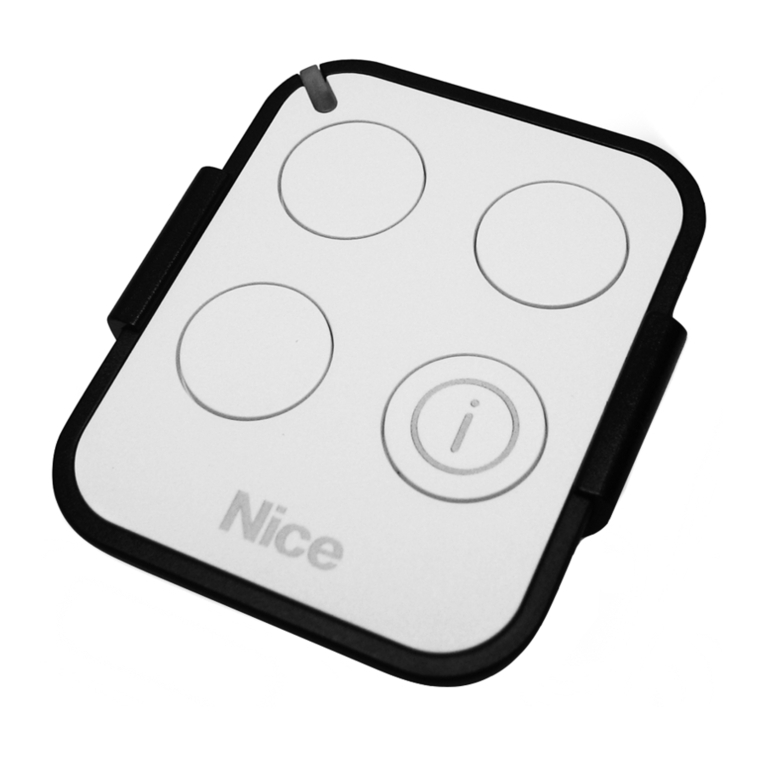 Nice ON3EBD Manual de usuario