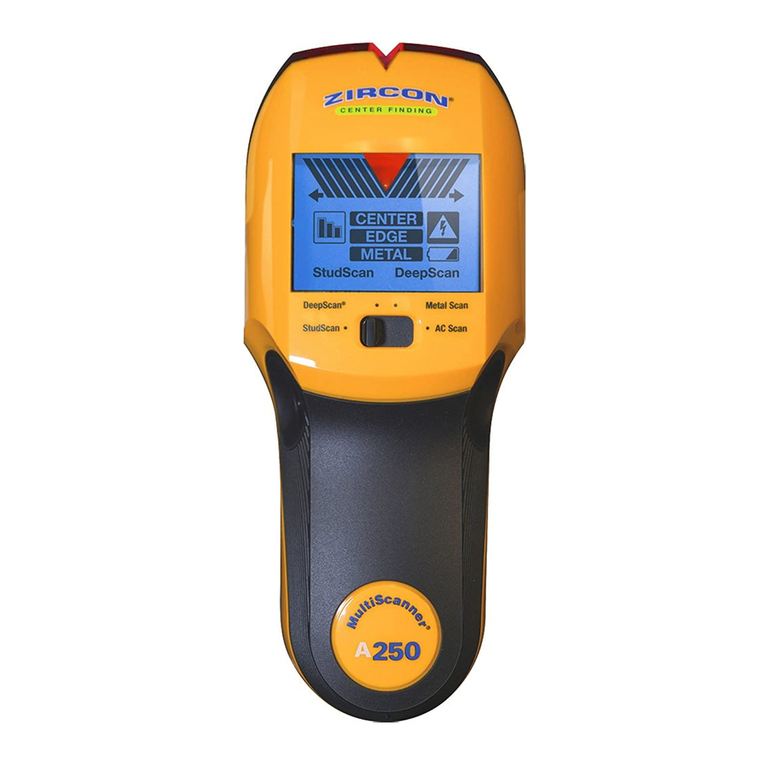 Zircon MultiScannner A250 Manual de usuario