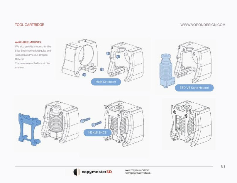 copymaster3D Voron Trident Manual de usuario