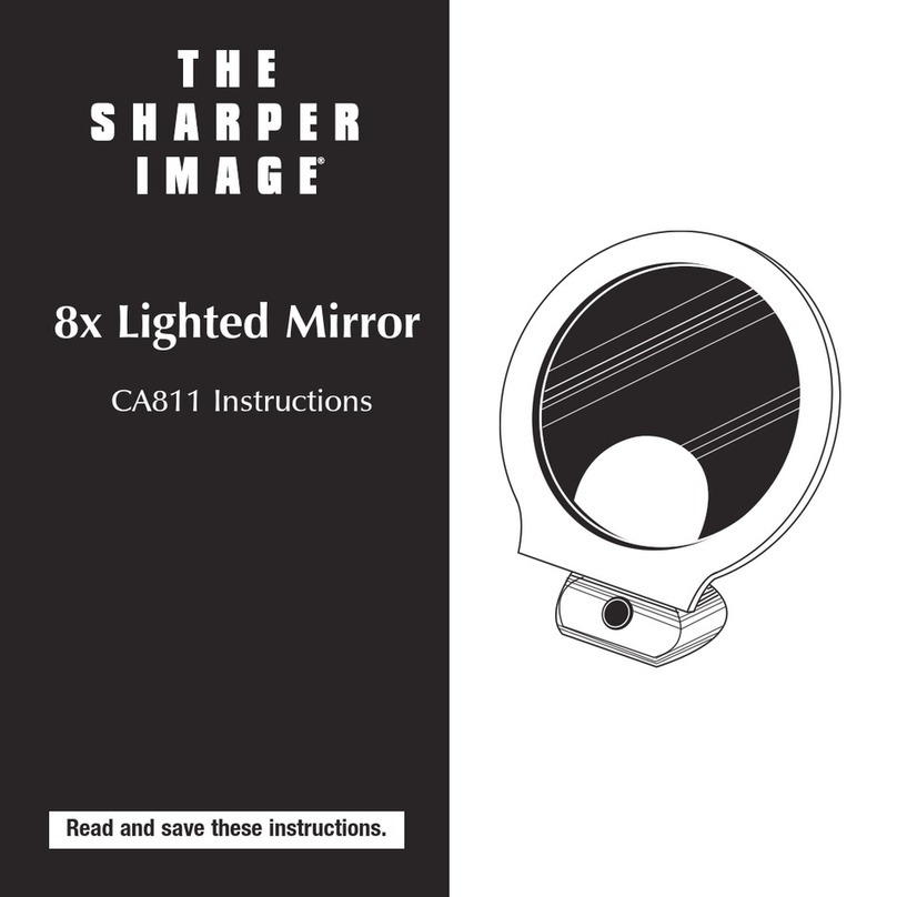 Sharper Image CA811 Manual de usuario Sharper Image CA811 Manual de usuario