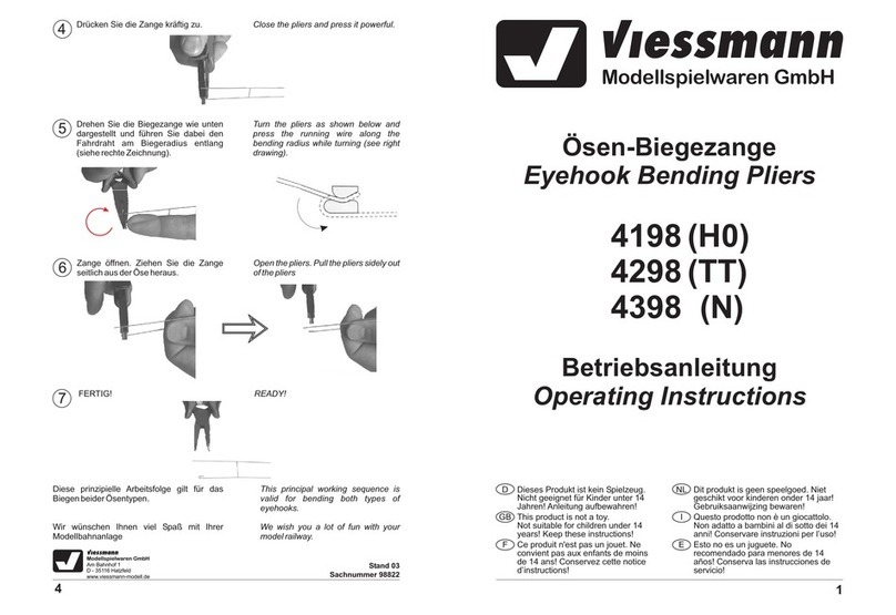 Viessmann 4198 (H0) Manual de usuario