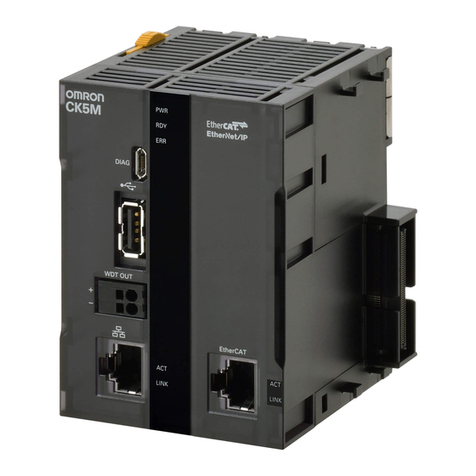 Omron CK5M-CPU1 1 Series Guía del usuario