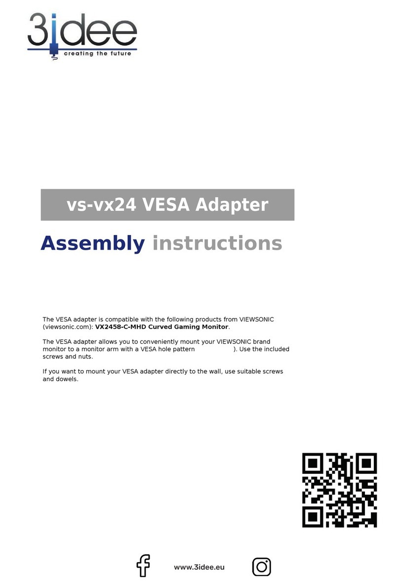 3idee vs-vx24 Manual de usuario