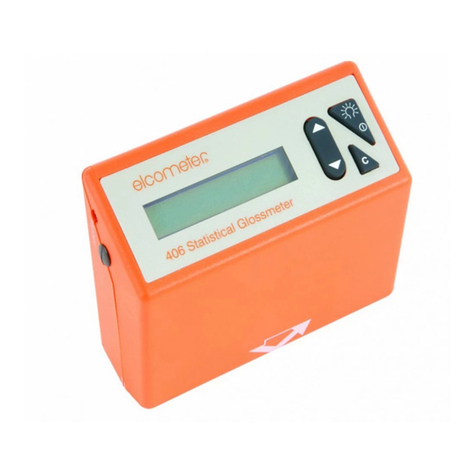 Elcometer Novo-Gloss 406 Manual de usuario