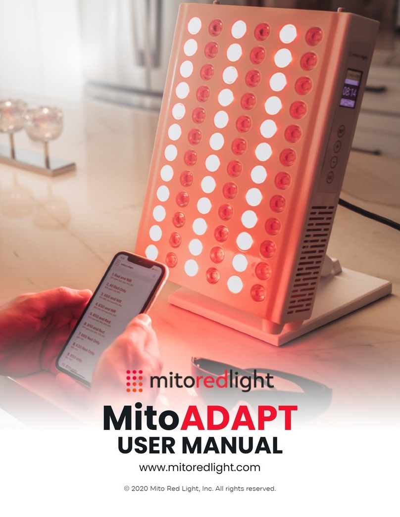mitoredlight MitoADAPT Manual de usuario