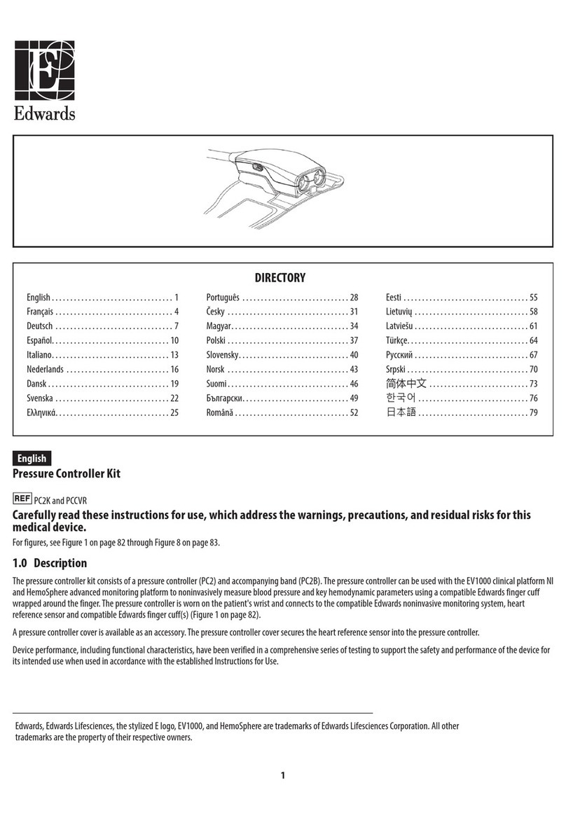 Edwards PC2K Manual de usuario
