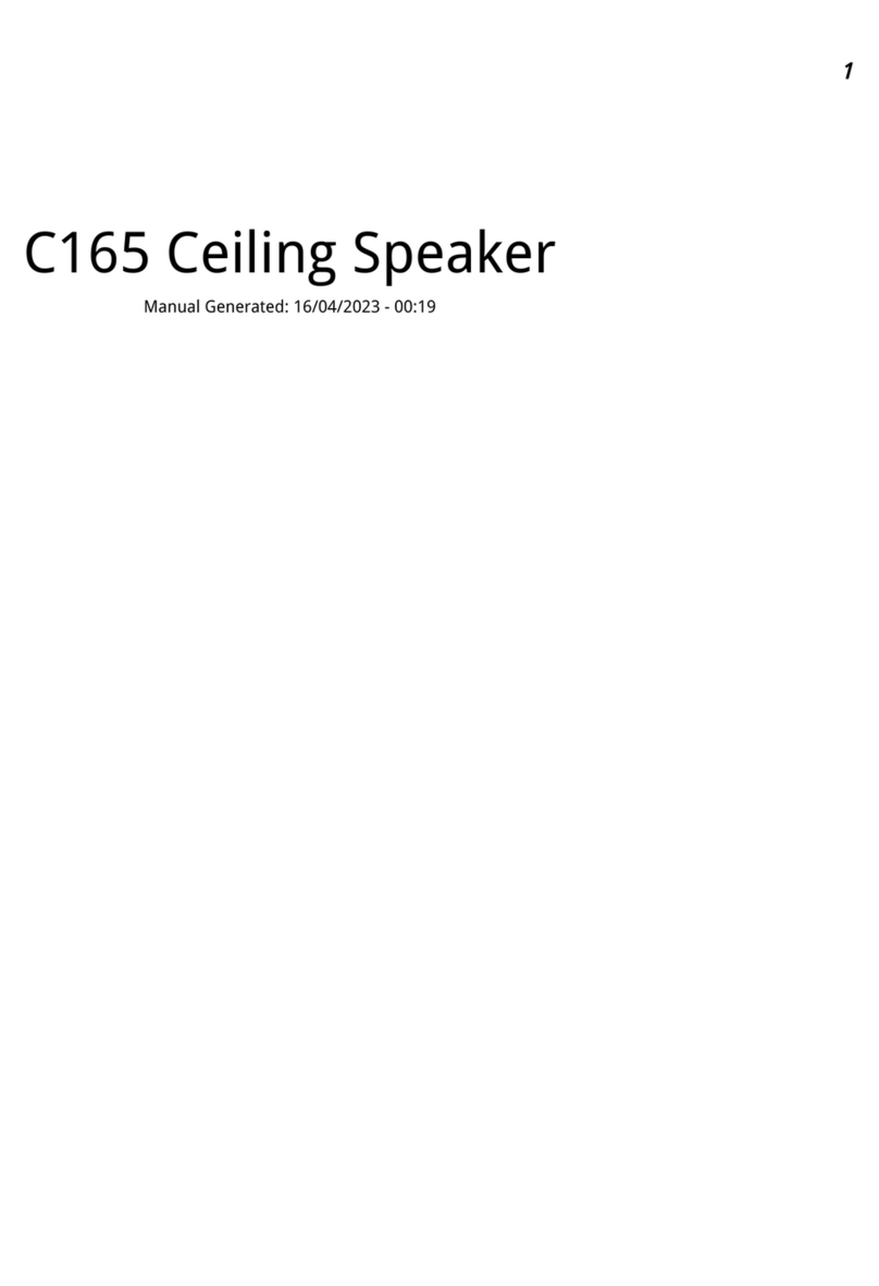 Cambridge Audio C165 Manual de usuario Cambridge Audio C165 Manual de usuario
