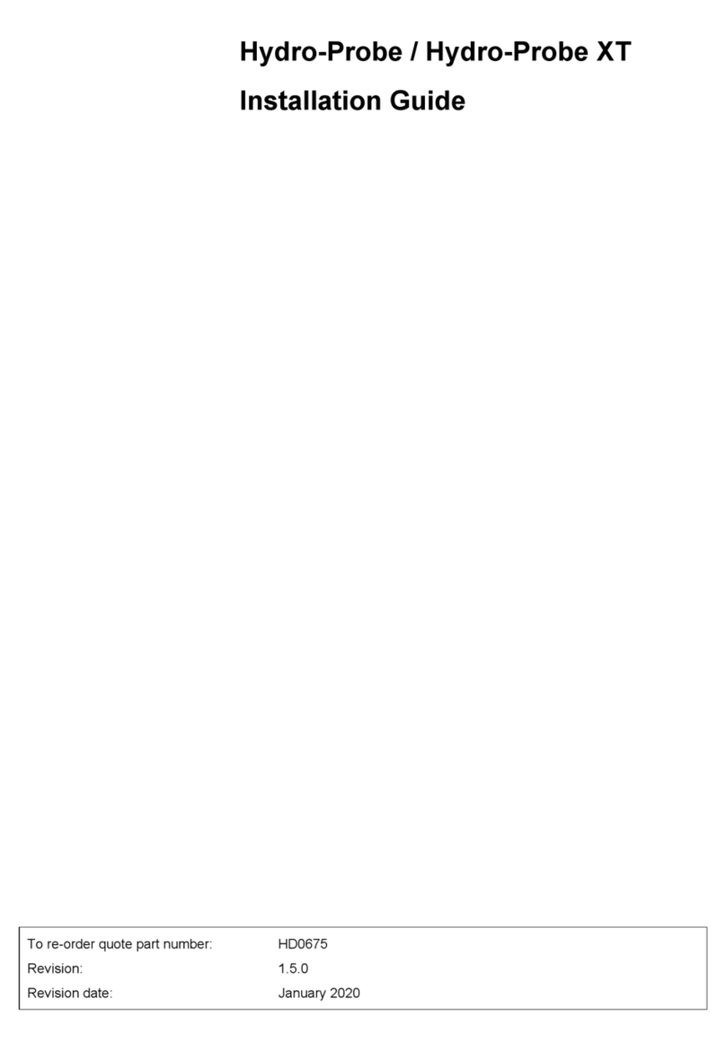Hydronix Hydro-Probe Manual de usuario Hydronix Hydro-Probe Manual de usuario