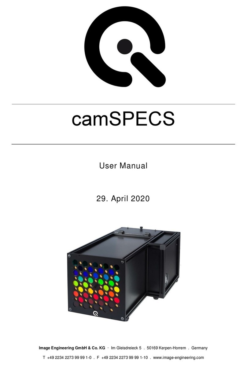 Image Engineering camSPECS Manual de usuario