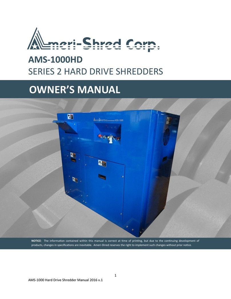 Ameri-Shred 2 Series Manual de usuario