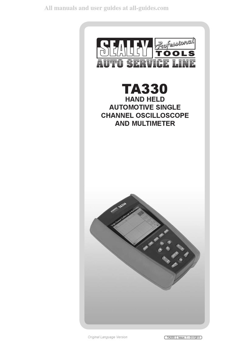 Sealey TA330 Manual de usuario