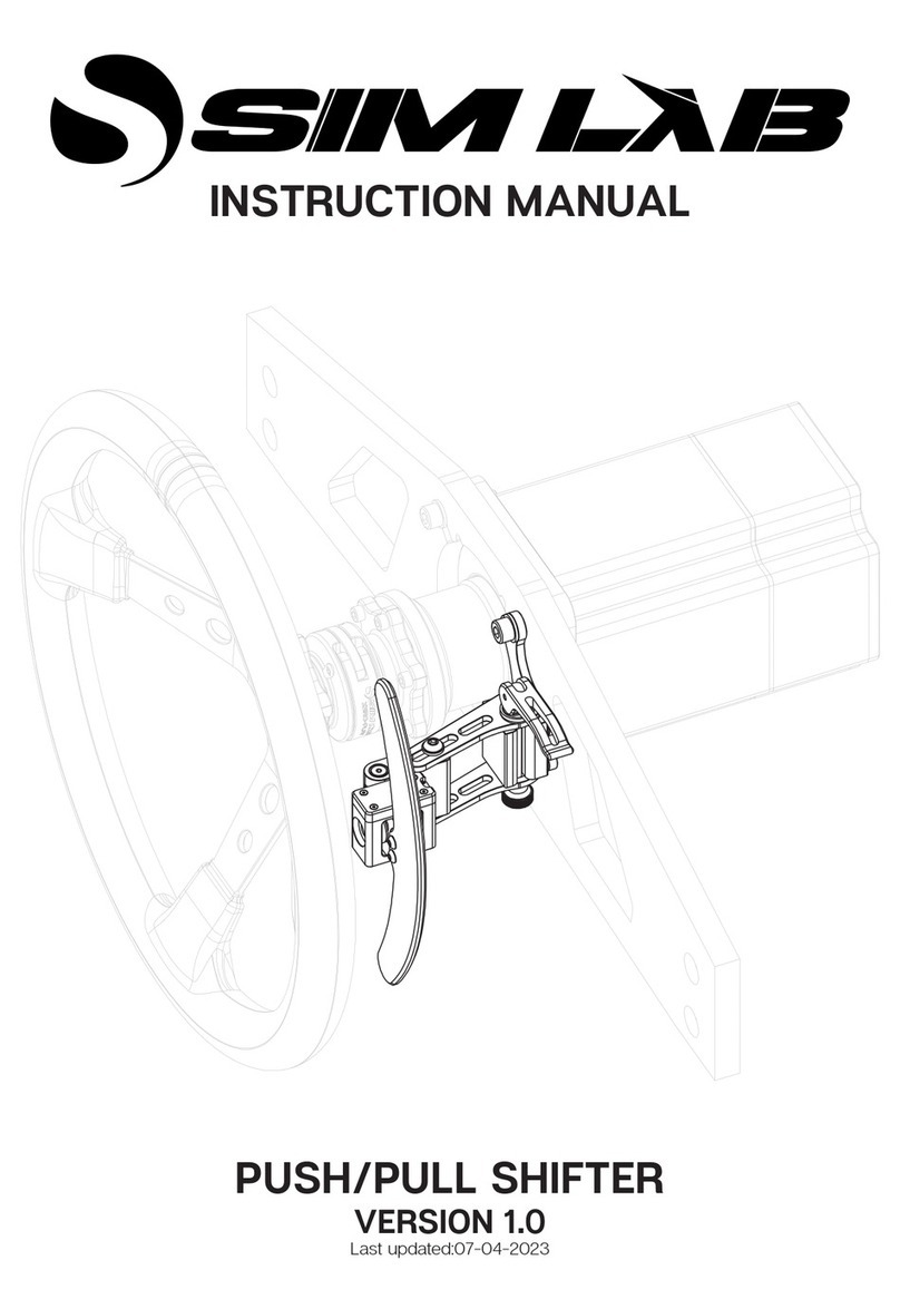 Sim-Lab PUSH/PULL SHIFTER Manual de usuario Sim-Lab PUSH/PULL SHIFTER Manual de usuario