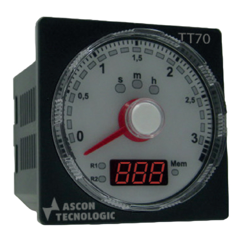 ascon TT70 Manual de usuario