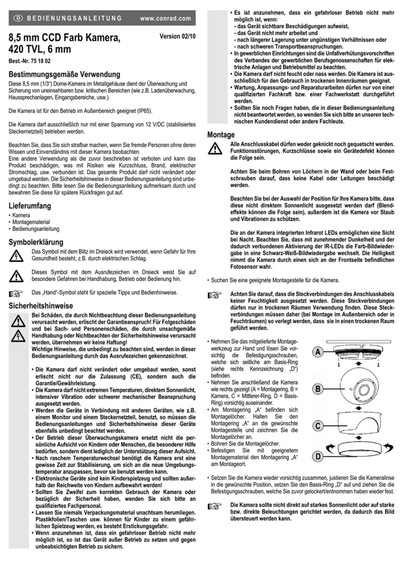 Conrad 751802 Manual de usuario