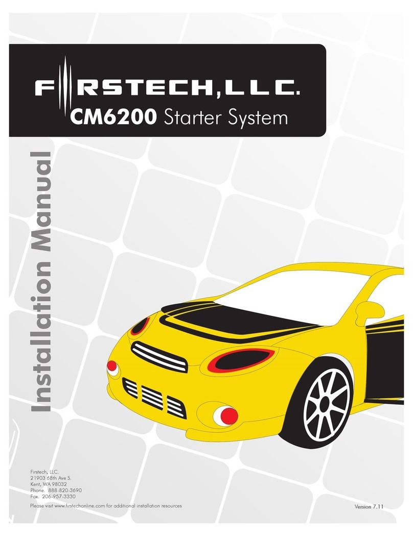 Firstech CM6200 Manual de usuario Firstech CM6200 Manual de usuario