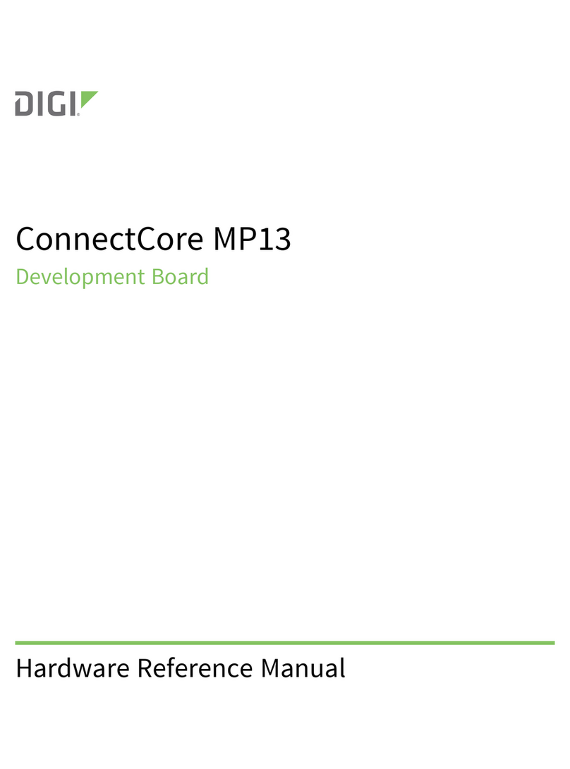 Digi ConnectCore MP13 Guía rápida de usuario