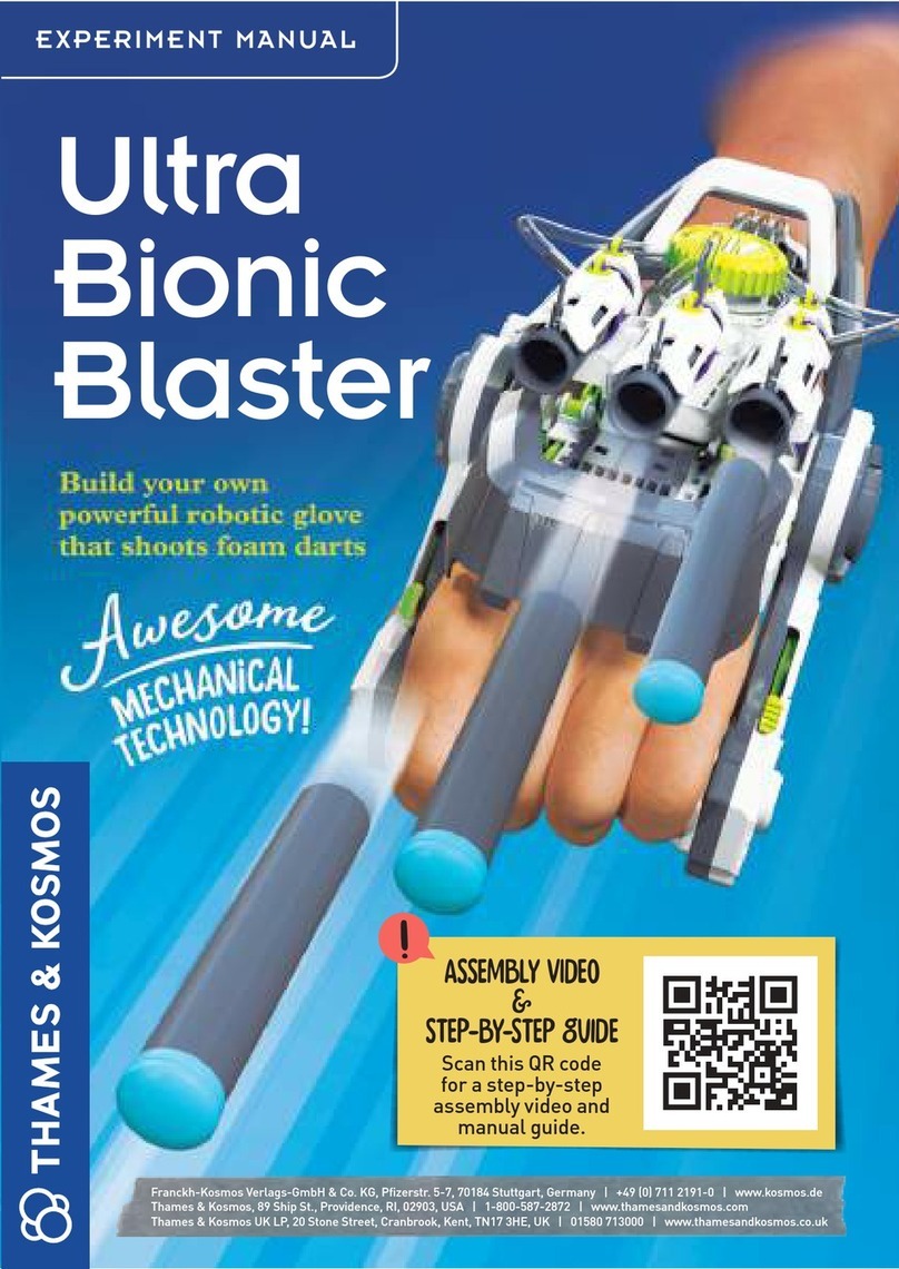 Thames & Kosmos Ultra Bionic Blaster Manual de usuario