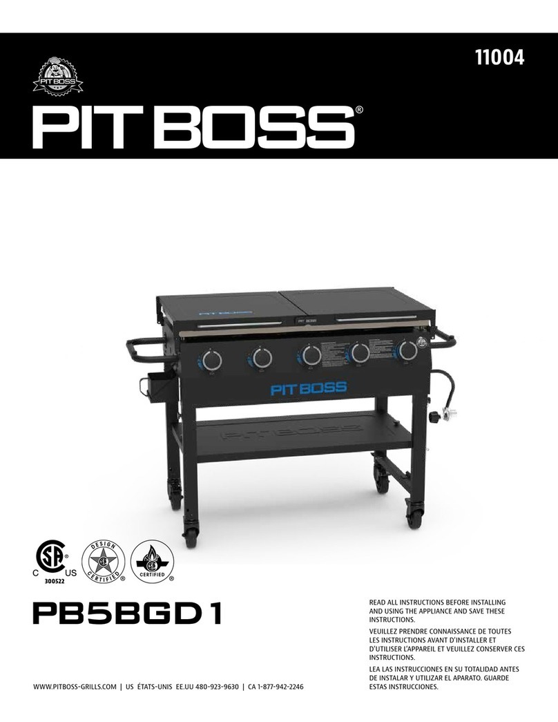 Pit Boss PB5BGD1 Manual de usuario