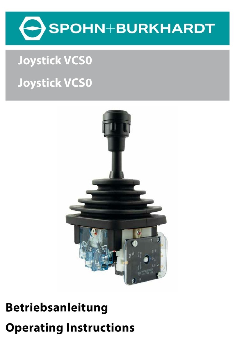Spohn & Burkhardt VCS0 Manual de usuario Spohn & Burkhardt VCS0 Manual de usuario