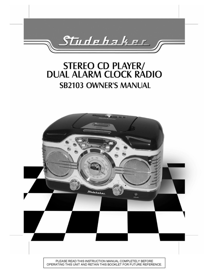 Studebaker SB2103 Manual de usuario